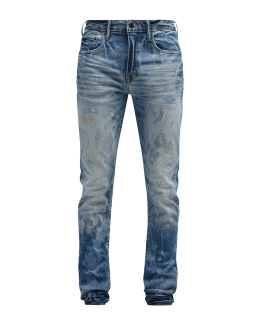 Jacquard Denim Jeans - KKAMI