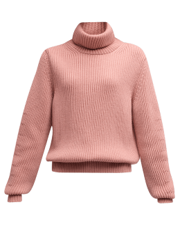 Silk Cashmere Cutout Turtleneck – NAADAM