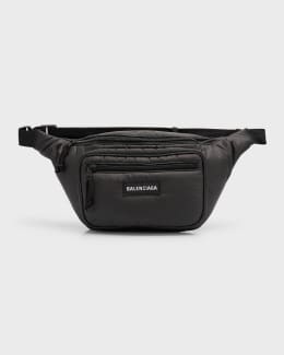 Balenciaga Men s Superbusy Leather Belt Bag Neiman Marcus