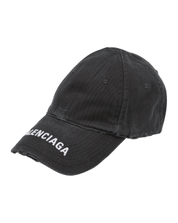 Balenciaga black logo cap shop