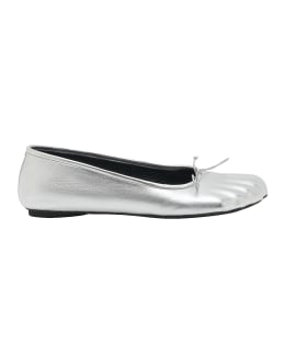 Miu Miu Satin Bow Ballerina Flats 39.5 BNIB