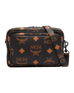 MCM Powder Pink Logo Patricia Visetos Mini Convertible Crossbody Bag, Best  Price and Reviews