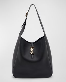 Saint Laurent Cassandre YSL Bucket Bag in Leather | Neiman