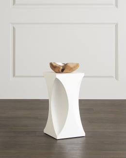 Barthold pedestal end table sale