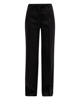 Jason Wu Womens Dart Bootcut High Rise Dress Pants Black Size M