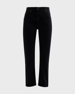 THE ROW Lesley Cropped Jeans | Neiman Marcus THE ROW Lesley Cropped Jeans | Neiman Marcus