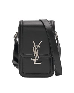 Saint Laurent Men's Le 5 à 7 Nylon Crossbody Bag