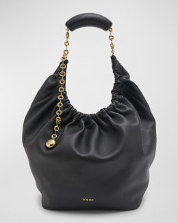 Loewe x Paula's Ibiza Squeeze XL Shoulder Bag in Leather