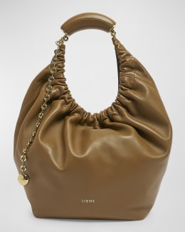 Loewe x Paula's Ibiza Squeeze XL Shoulder Bag in Leather
