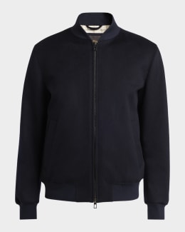 Bottega Veneta Men's Fine Wool-Blend Jacket | Neiman Marcus