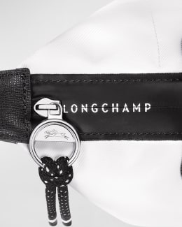 Longchamp Argile Le Pliage Cuir Medium Shopping Tote –