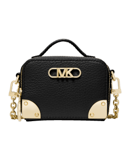 Michael Kors Gigi Small Logo Jacquard Messenger Bag