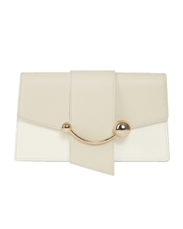 Strathberry // Navy Box Crescent Bag – VSP Consignment