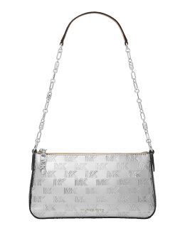 Michael Kors Mercer Medium Sapphire Leather Messenger Tote Bag NWT – Design  Her Boutique