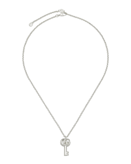 Trademark necklace with heart pendant