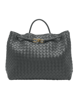 Cube Leather Tote Bag in Beige - Bottega Veneta