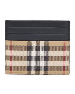 Burberry London Check Folding Card Case 8014514 5045558483443