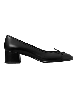 Miss button discount mid heel