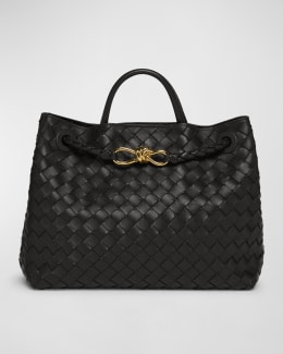バッグ Bottega Veneta Canvas Tote Bag Leather Bottega Veneta Medium Flip Flap Bag | Neiman Marcus