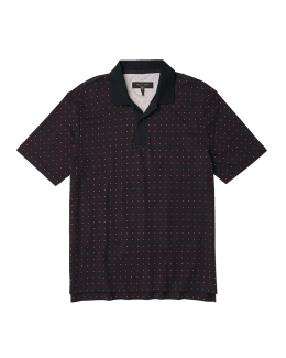Lacoste Men's Monogram-Print Polo Shirt