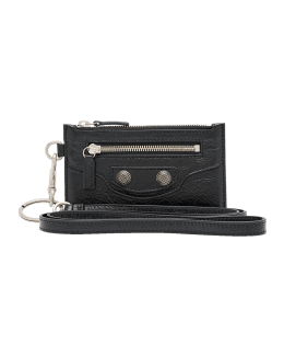 Men's Dauphine Leather Card Holder