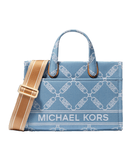 MICHAEL KORS BEIGE TOTE BAG PURSE by FRAGRANCE PERFUME LINE CLEAR STRAPS