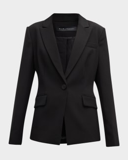 McQueen Single-Breasted Tuxedo Jacket | Neiman Marcus