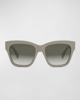 TRIOMPHE SQUARE SUNGLASSES 552781 IN HAVANA ACETATE