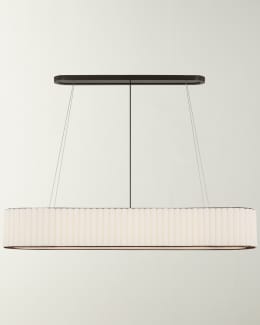 Visual Comfort Signature Palati 72" 9-Light Linear Chandelier by Ian K. Fowler | Neiman Marcus