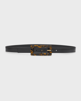 小物 SAINT LAURENT MOTORCYCLE BELT Saint Laurent Leather Motorcycle Belt Saint Laurent
