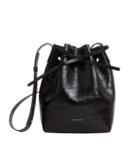 Mgeni Vegan Leather Bucket Bag