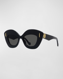 Loewe Cat Eye Sunglasses W/ Anagram | Neiman Marcus