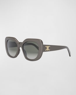 TRIOMPHE SQUARE SUNGLASS CL4S492 IN ACETATE