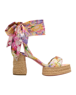 Christian Louboutin Just Nothing Illusion Red Sole Sandals