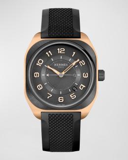 Hermes Cape Cod Watch, Large Model, 37 mm | Neiman Marcus