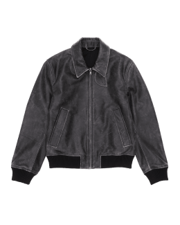 Golden Goose Men's Bomber Jacket with College Patches | Neiman Marcus