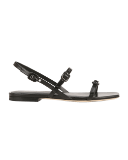Tory burch miller sandal patent leather store