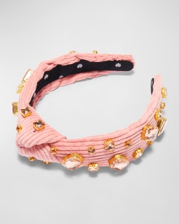 Lele Sadoughi Marlene Wicker Headband in Natural