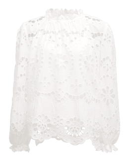 Zimmermann Chintz Doily Lace Top | Neiman Marcus