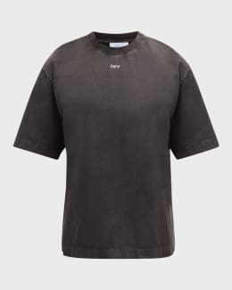 Amiri Washed Shotgun Tee in Black | FWRD