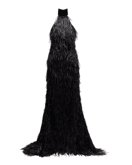 The Square Neck Bias Dress in Black – BRANDON MAXWELL