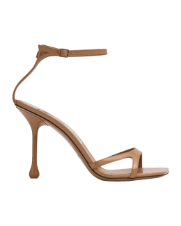 Jimmy Choo Azia Patent Ankle-Strap Sandals | Neiman Marcus