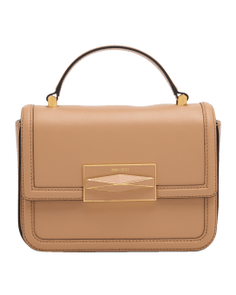 Saint Laurent Le Fermoir Snap-buckle Closure Small Top Handle Bag