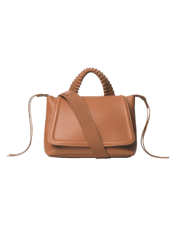Nano Bar Leather Top-Handle Bag