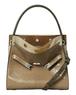 Tory Burch Wild Thistle Leather Small Eleanor Rectangular Bag 143303-500  196133408971 - Handbags - Jomashop