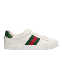 Gucci ace low top sneakers hotsell
