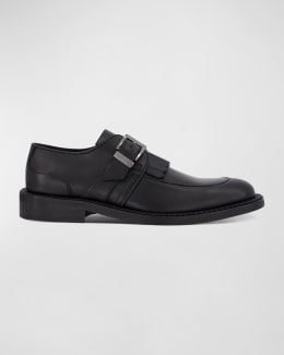 Karl Lagerfeld Paris Men's Braided Welt Cap Toe Derby Shoes