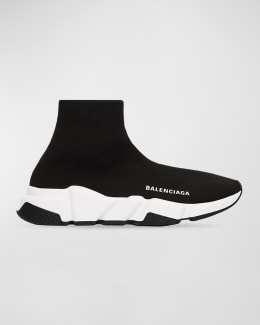 Balenciaga Speed 2.0 Lurex Sock Sneakers Neiman Marcus