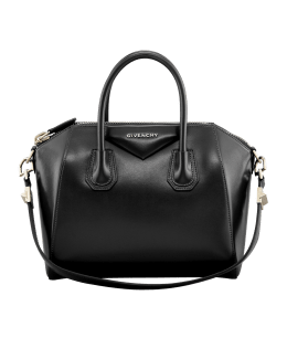 Givenchy Antigona Mini Top Handle Bag in Box Leather | Neiman Marcus