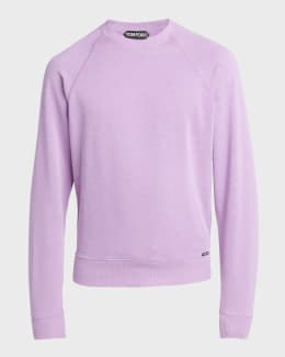 Tom Ford Men's Fine Merino Virgin Wool Sweater Brown